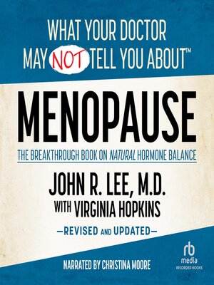 Menopause - Audiobook